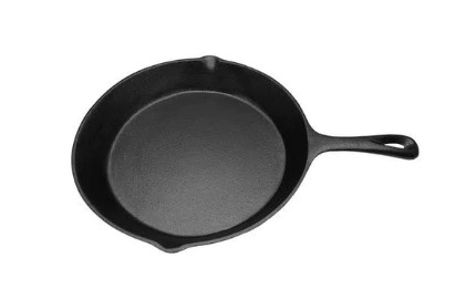 SARTÉN DE HIERRO FUNDIDO PRE-SAZONADO 12" / 30cm - DS1870