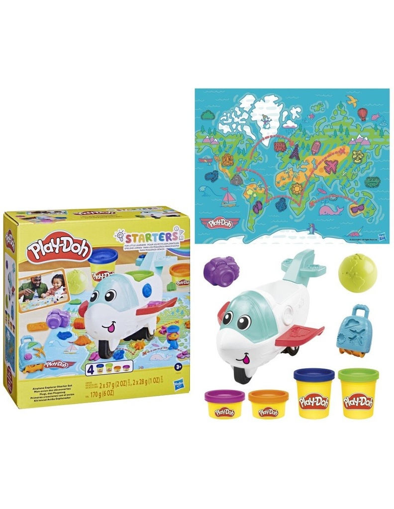 PLAY-DOH PRIMERAS CREACIONES AVION - F8804