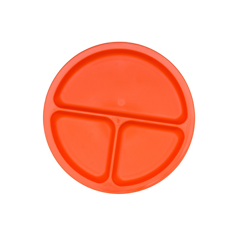 PLATO CON 3 DIVISIONES REDONDO 24cm PP - PT1330