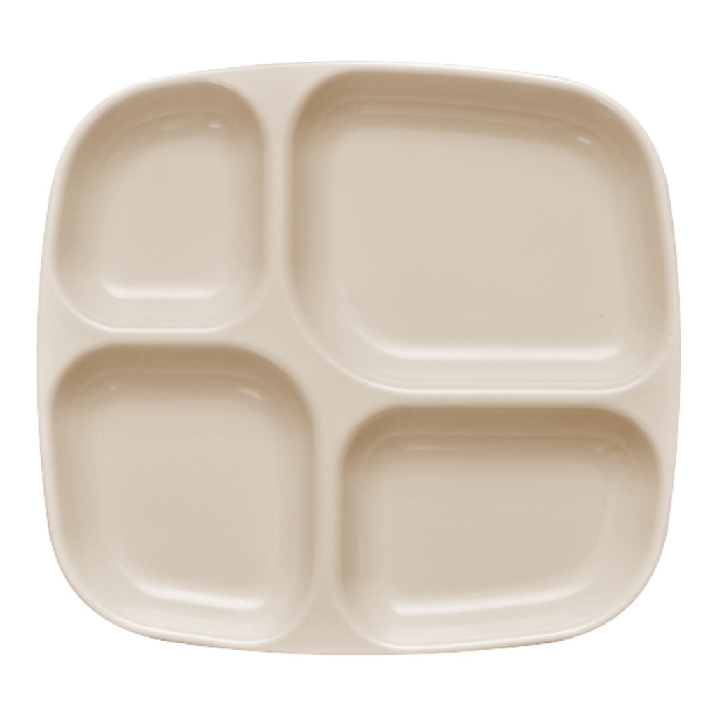 CHAROLA CON 4 DIVISIONES BEIGE 10" - 811W