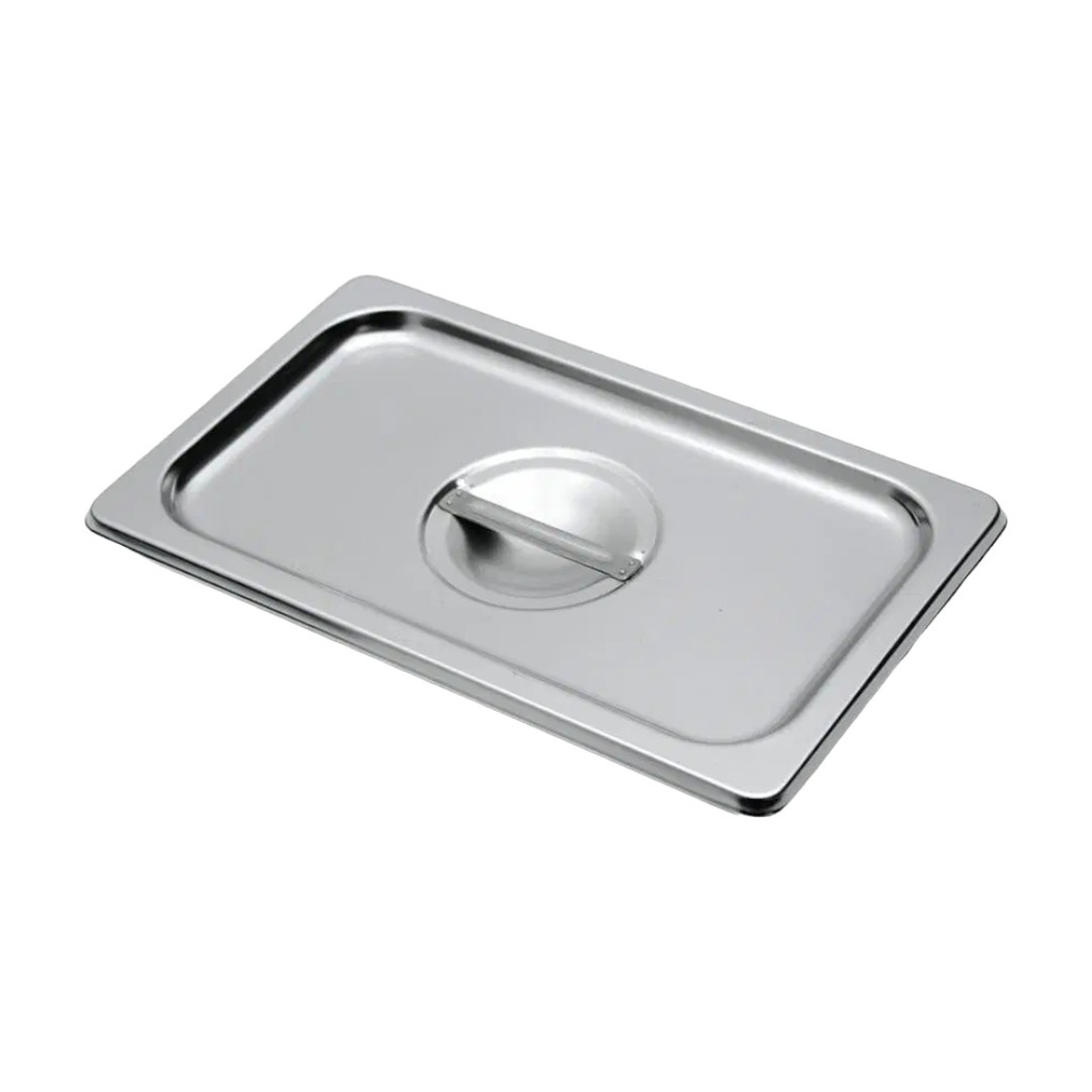 TAPA PARA INSERTO 1/9 DE ACERO INOXIDABLE 201 DE 6mm NSF - 058-101-055