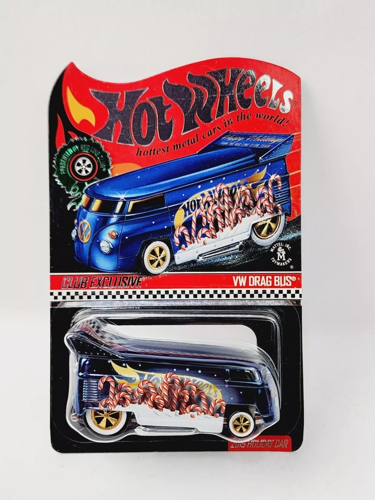 HW RLC VW DRAG BUS 2019 HOLIDAY CAR - GDF90