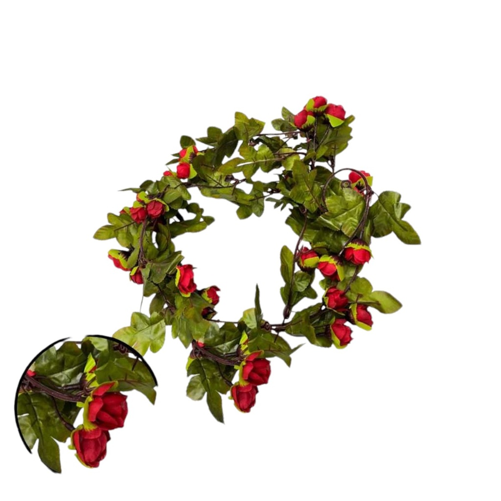 GUIA FLOR 210CM ROJO - 5875962