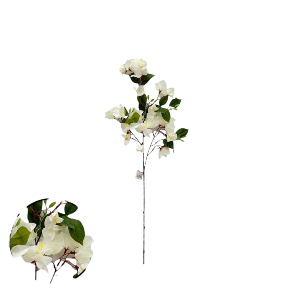 VARA FLOR BLANCO 78CM - 5869138