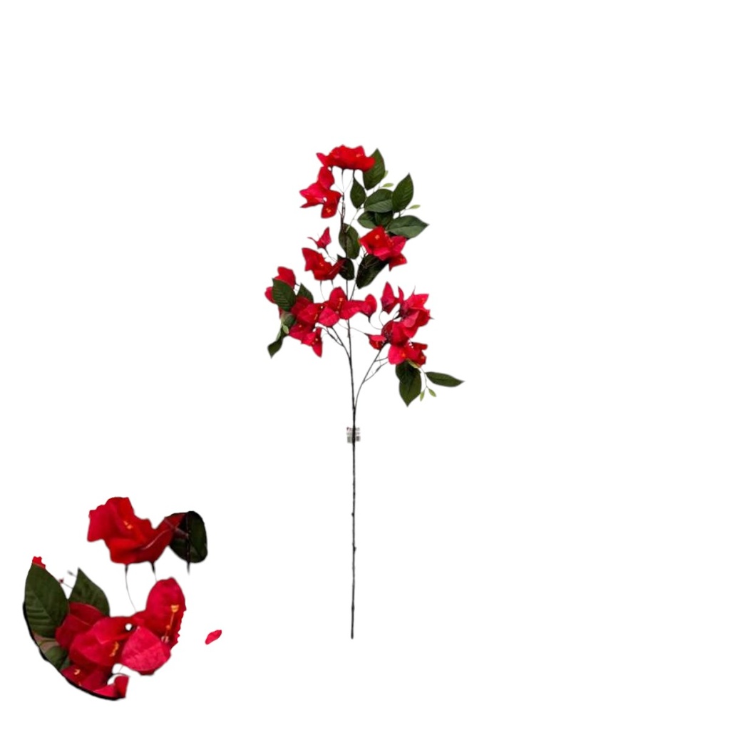 VARA FLOR ROJO 78CM - 5865147