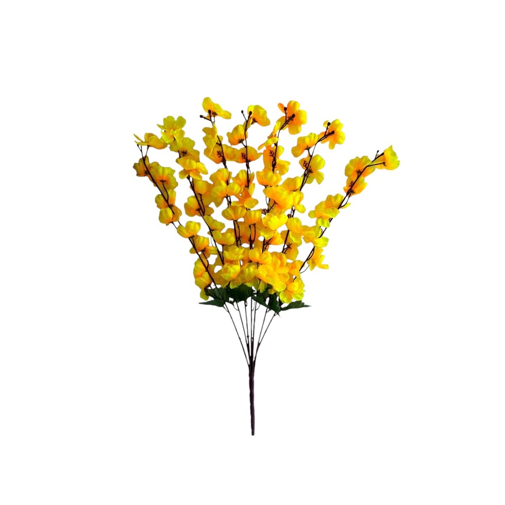 RAMO DE DURAZNO AMARILLO 7 VARAS 56CM - 5852062