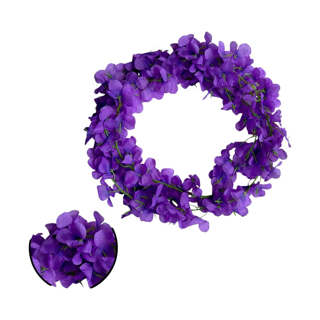 GUIA HORTENSIA MORADO 210CM - 5851065