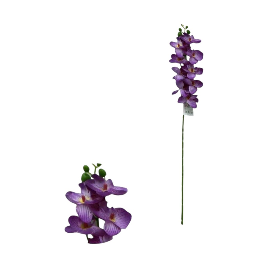 VARA ORQUIDEA 9 CABEZA 58CM MORADO - 5814056