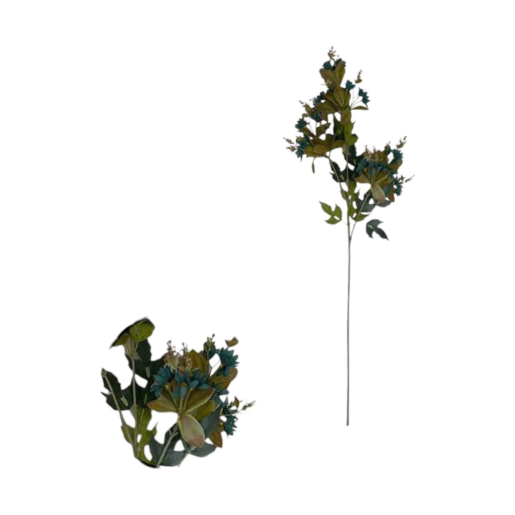 VARA FLOR 3 VARA 97CM AZUL - 5813882