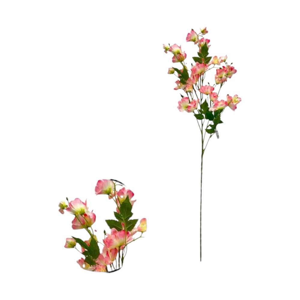 VARA FLOR 82CM ROSA - 5813554