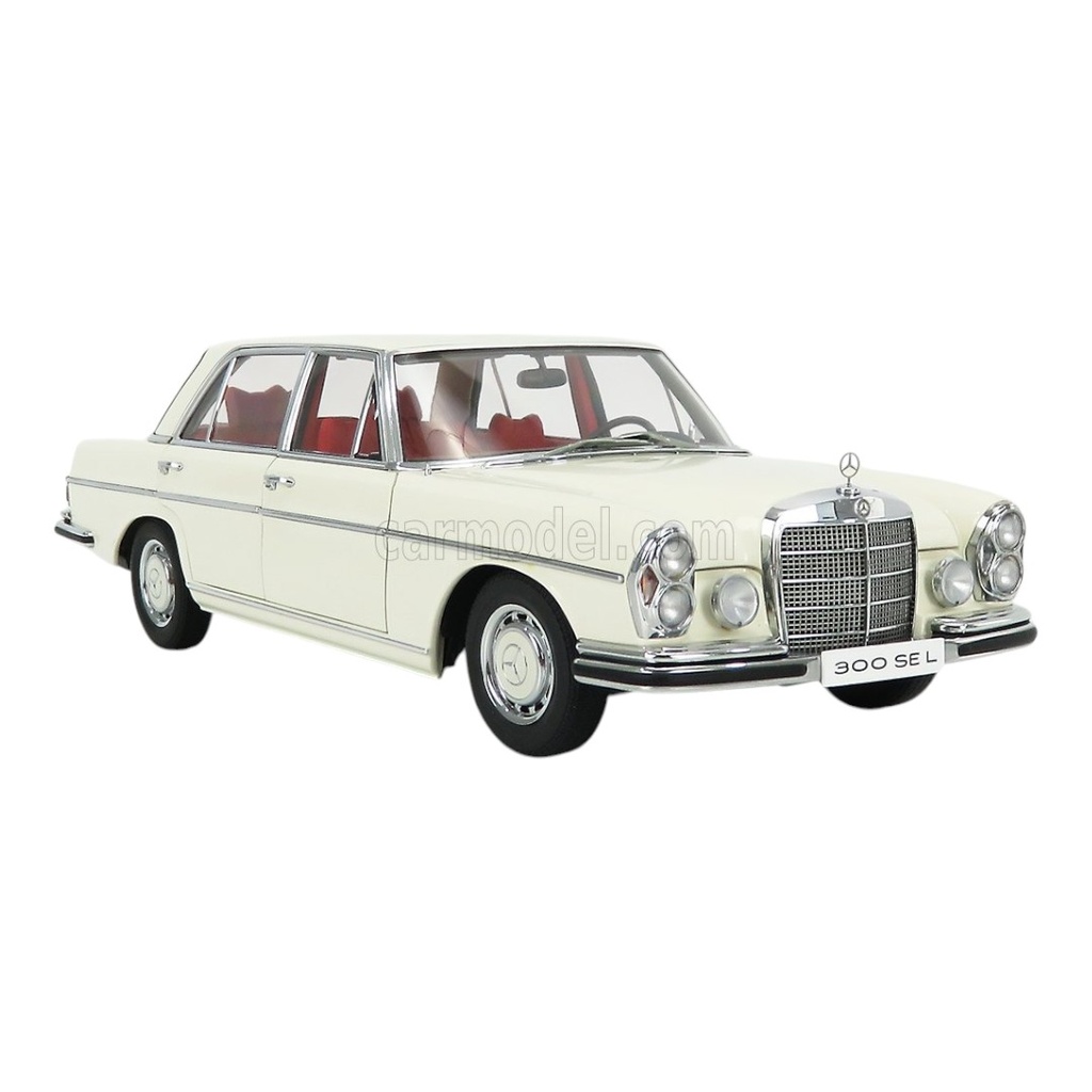 AUTOart 1/18 MERCEDES-BENZ 300 SEL 6.3 1970 WHITE - 76141