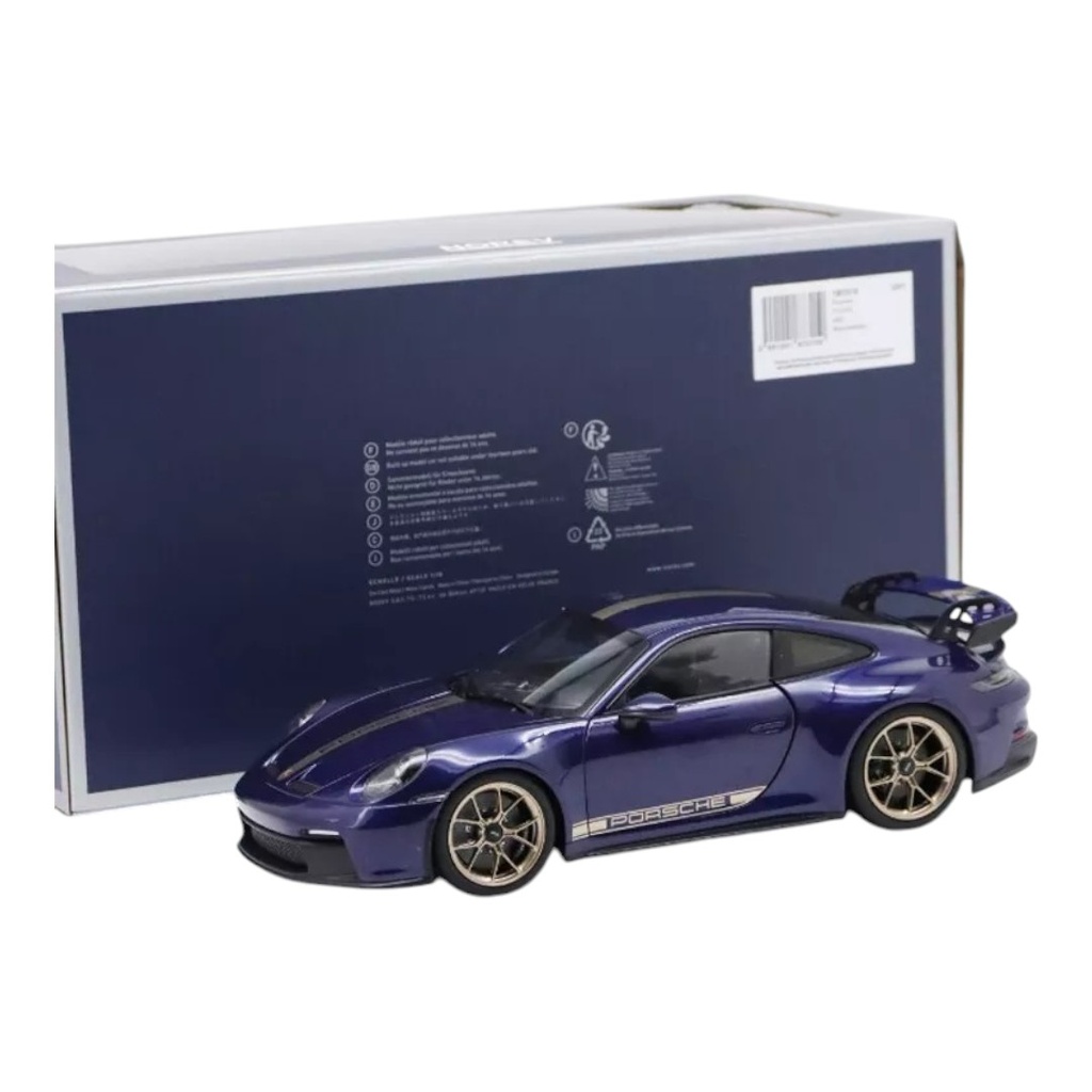 NOREV 1:18 PORSCHE 911 GT3 2021 AZUL METÁLICO - 1873022