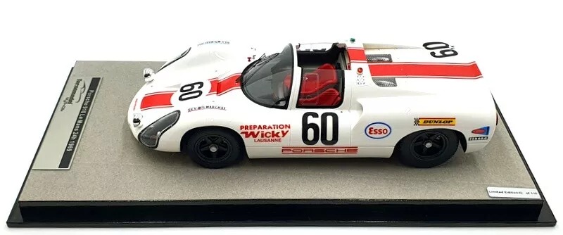 TECNOMODEL 1:18 PORSCHE 910 LE MANS 24H 1969 CAR #60 MYTHOS SERIES (LIMITADO A 110 PIEZAS) - TM18-158A