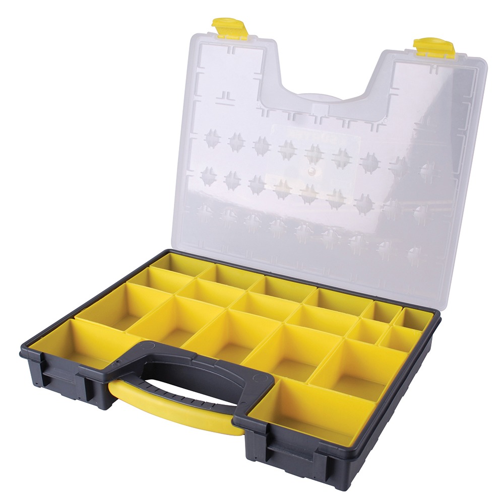 ORGANIZADOR PORTA HERRAMIENTAS CON 19 COMPARTIMENTOS - 125011