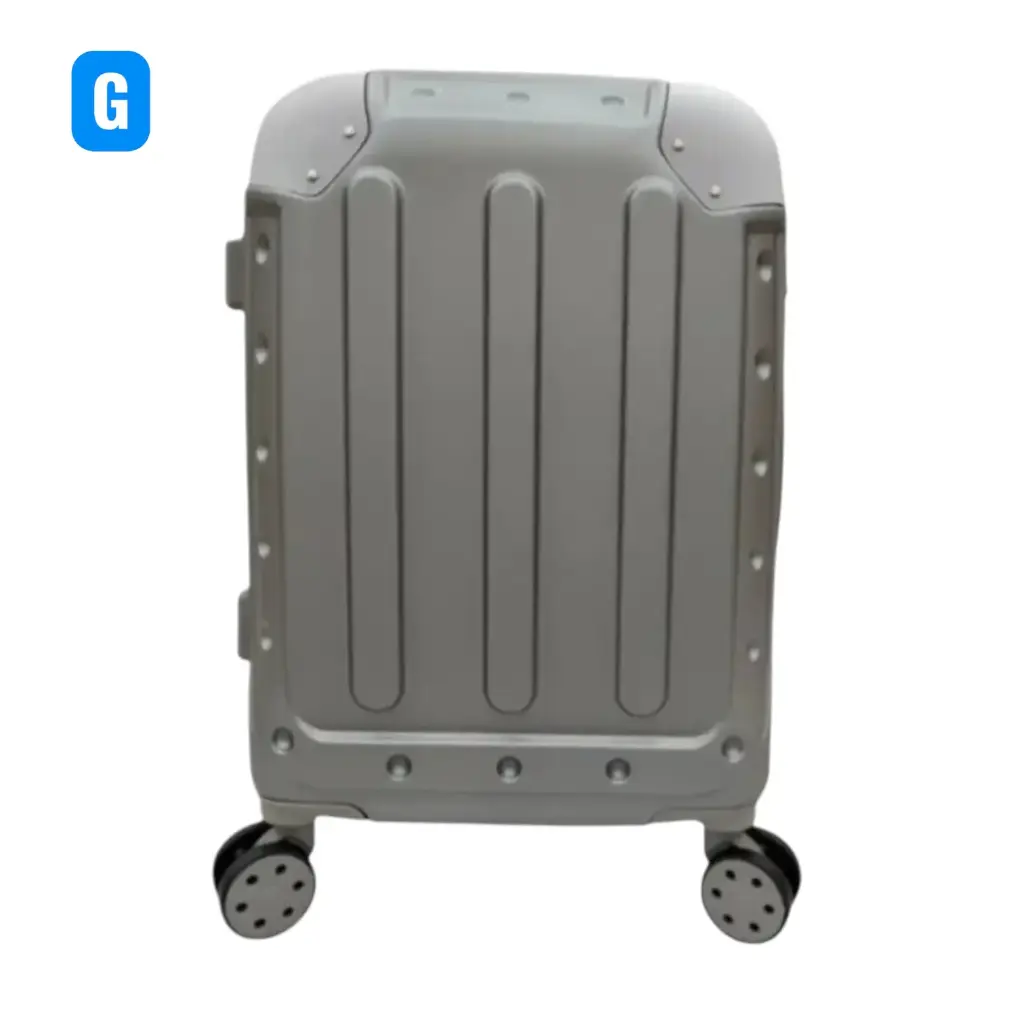 MALETA ABS RECTANGULAR CON DOBLE LLANTA 26-29" GRANDE 