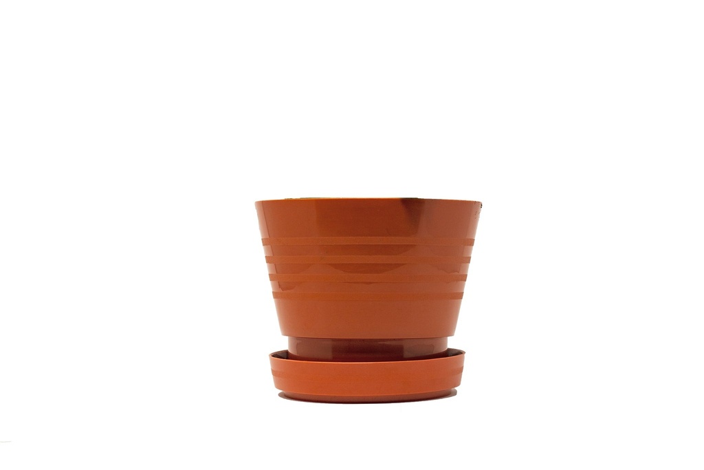 MACETA DE PLASTICO FARO 21 cm - 608C