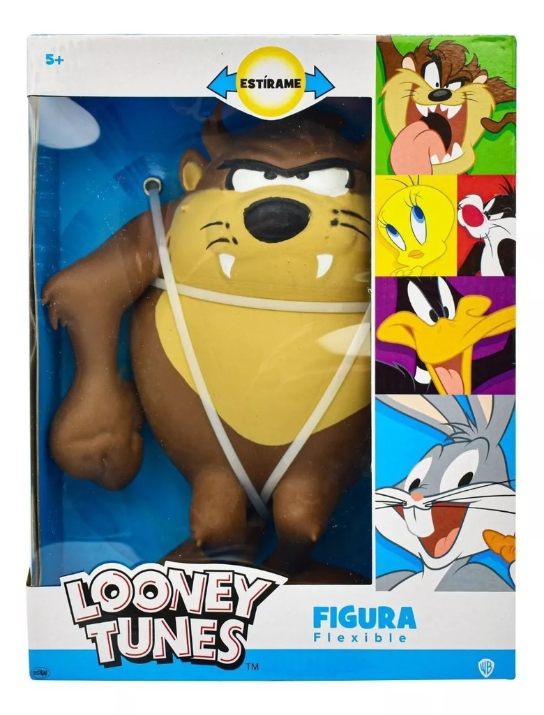 LOONEY TUNES FIGURA FLEXIBLE TAZ - 168900