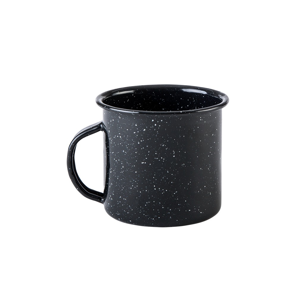 VASO 8 cm NEGRO JASPEADO HISPANIC CINSA - 317433