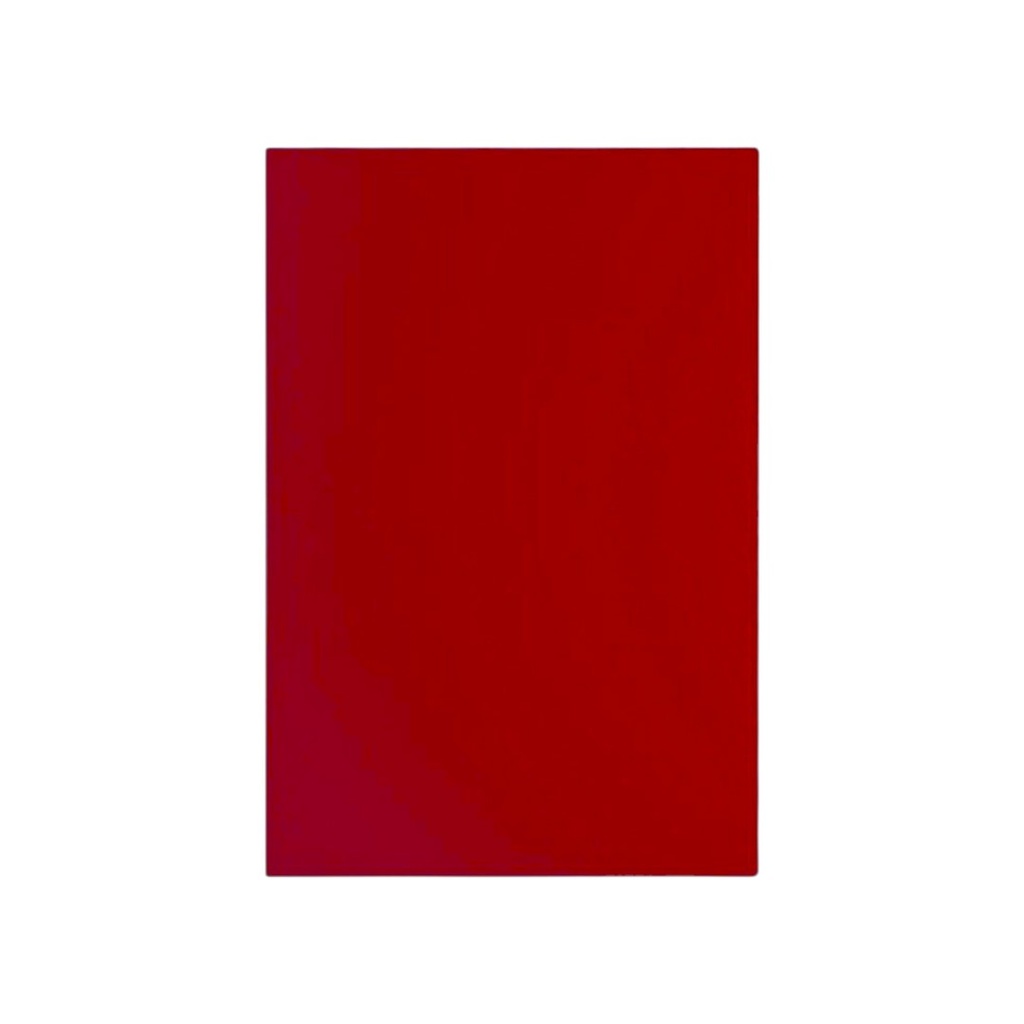 TABLA PARA PICAR DE POLIETILENO ROJA DE 50cm x 35cm x 1/2" - 170-002-114