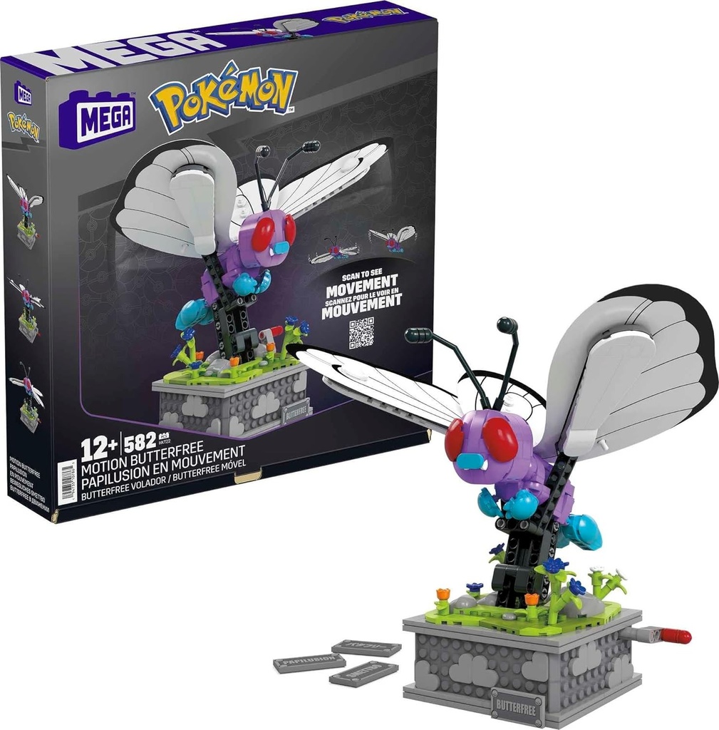 MEGA CONSTRUX POKEMON BUTTERFREE - HKT22