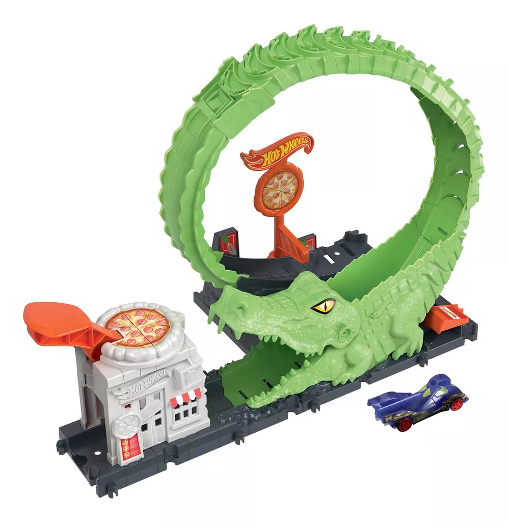 HOT WHEELS PISTA COCODRILO - HKX39