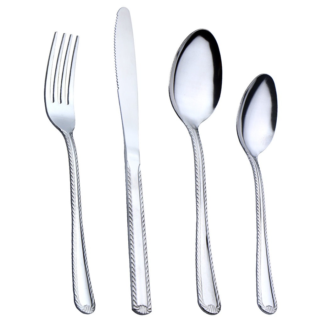 JUEGO DE 16 CUBIERTOS COLECCIÓN XÓCHITL DE A.I. - 008300