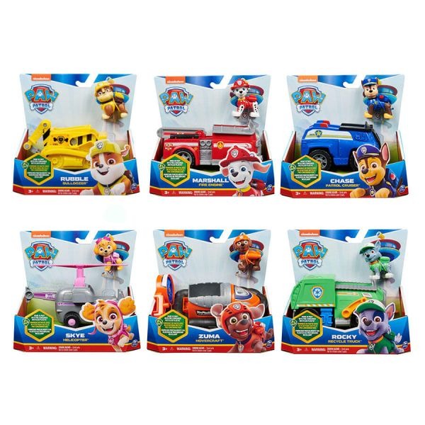 PAW PATROL VEHÍCULOS BÁSICOS SURTIDO - 6068360