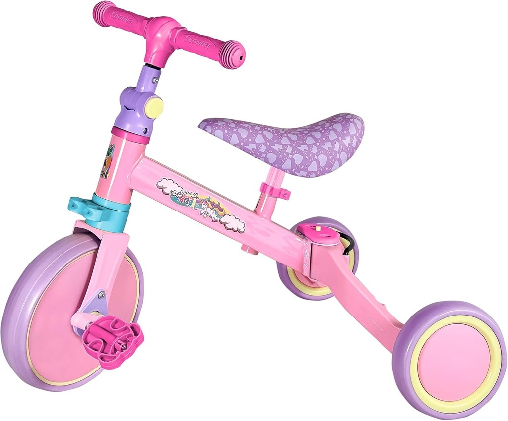 TRICICLO APACHE TRIXIE TRANSFORMABLE 3 EN 1 - TO-TTTX