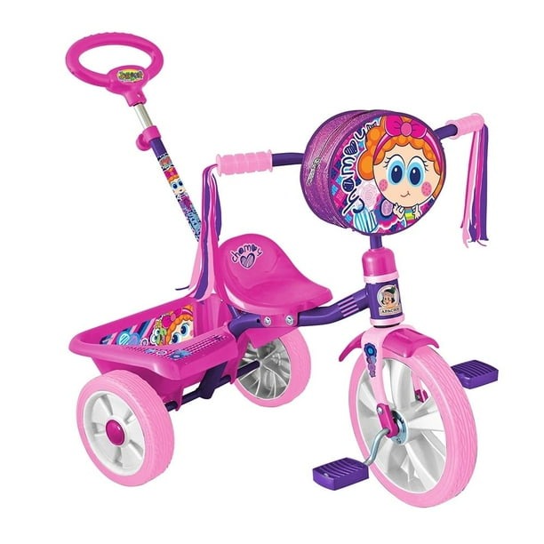 TRICICLO APACHE CON BARRA DE EMPUJE DISTROLLER - PB-911-DIS