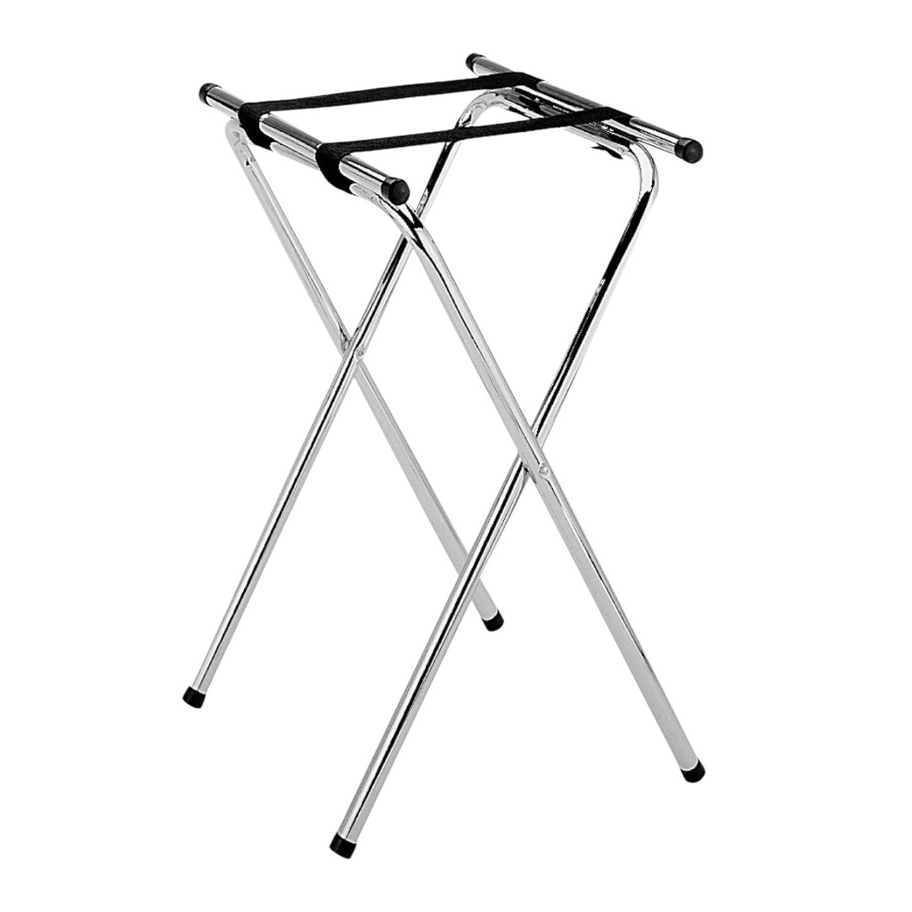 DESCANSO THUNDER PORTA CHAROLAS / CABRILLA PLEGABLE DOBLE DE ACERO INOXIDABLE - SLTS002