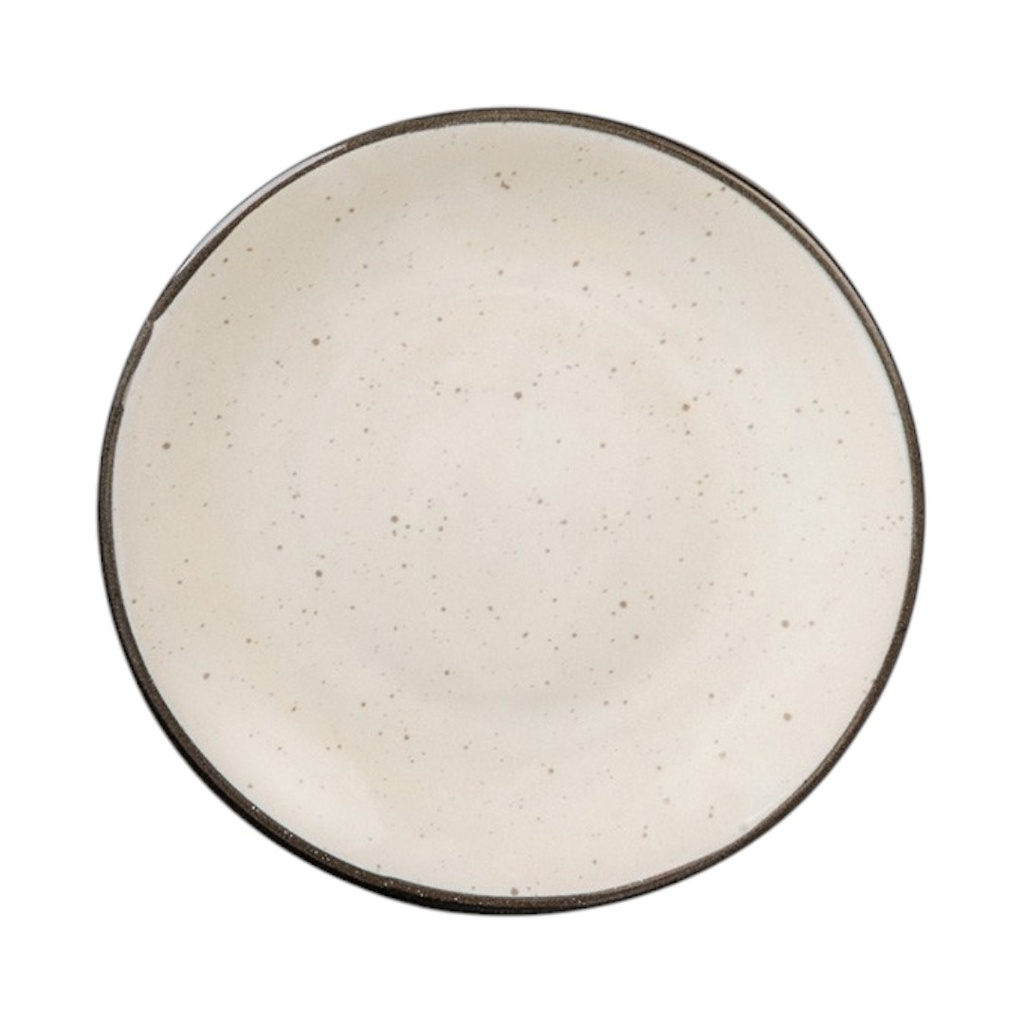 PLATO REGINA 19 cm ATELIER CHIC GRAY - 322617