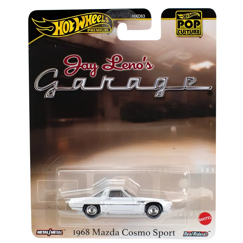 HW PREMIUM POP CULTURE JAY LENO GARAGE 1968 MAZDA COSMO SPORT M/M RR - JBL66