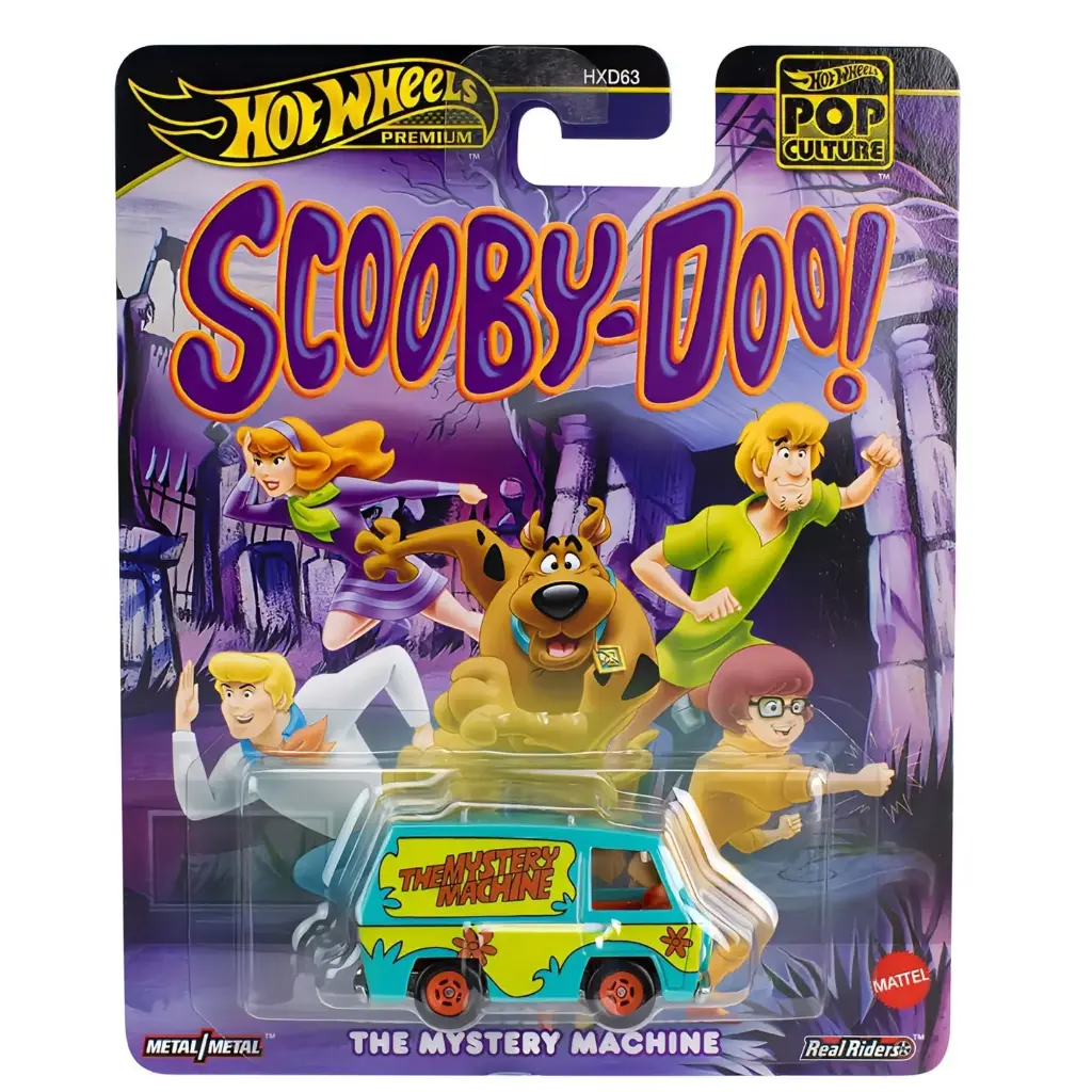 HW PREMIUM POP CULTURE SCOOBY-DOO! THE MISTERY MACHINE M/M RR - JBL63
