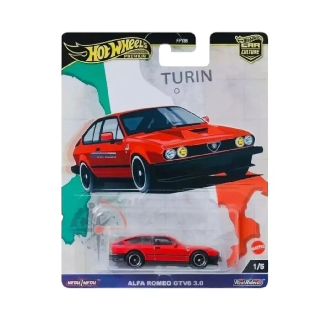 HW PREMIUM POP CULTURE ALFA ROMEO GTV6 3.0 M/M RR - HRV80