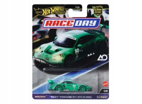 HW PREMIUM POP CULTURE RACE DAY "REXY" PORSCHE 911 GT3 R (992) M/M RR - HRV72