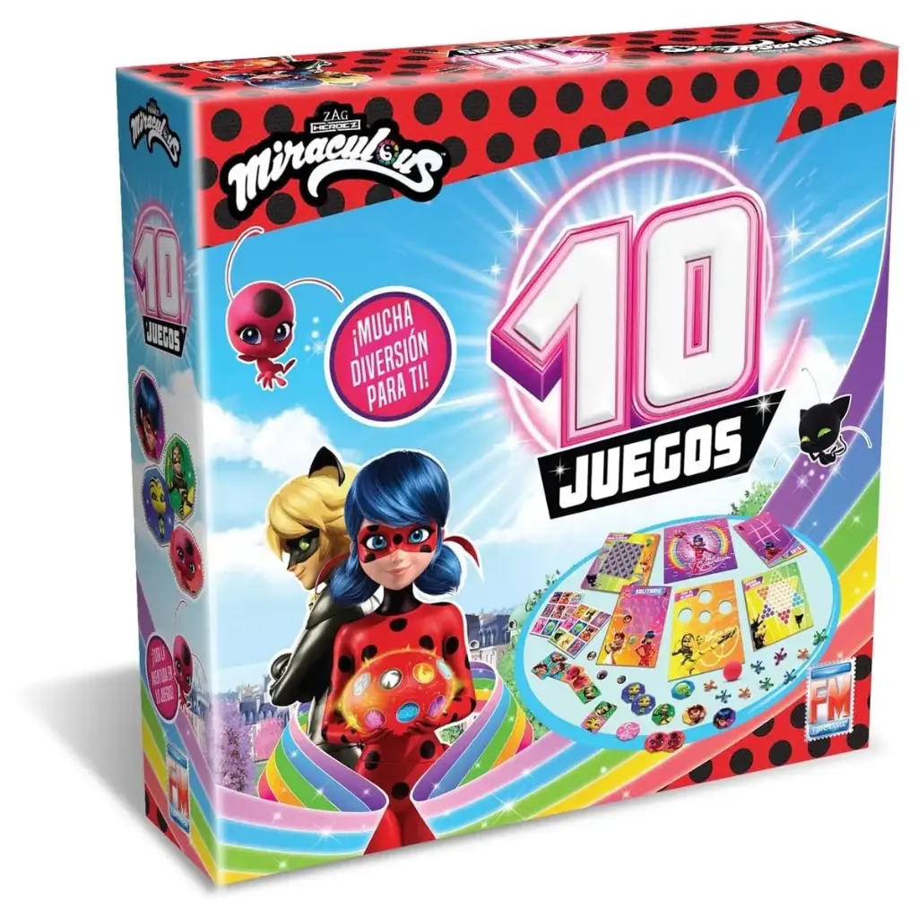 FOTORAMA 10 JUEGOS LADY BUG - 1316