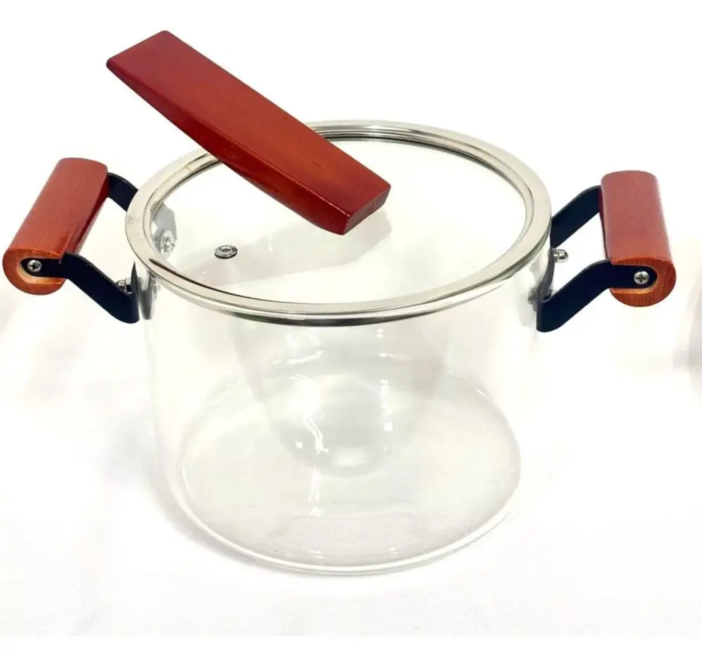 OLLA DE VIDRIO QUEBEC DE BOROSILICATO DE 5 LITROS - MJVD50C