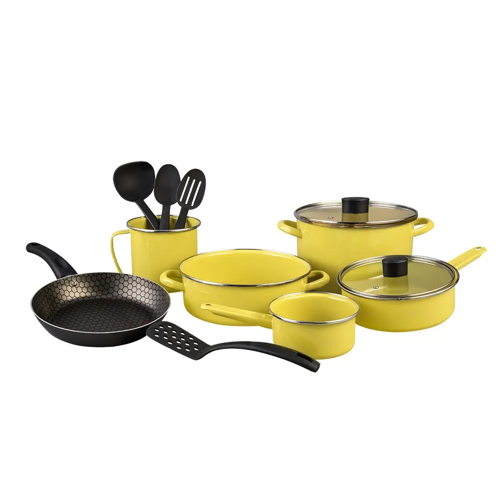 BATERÍA DE PELTRE CINSA PRAKTICA LIMA BAY CON 12 PIEZAS - 321251