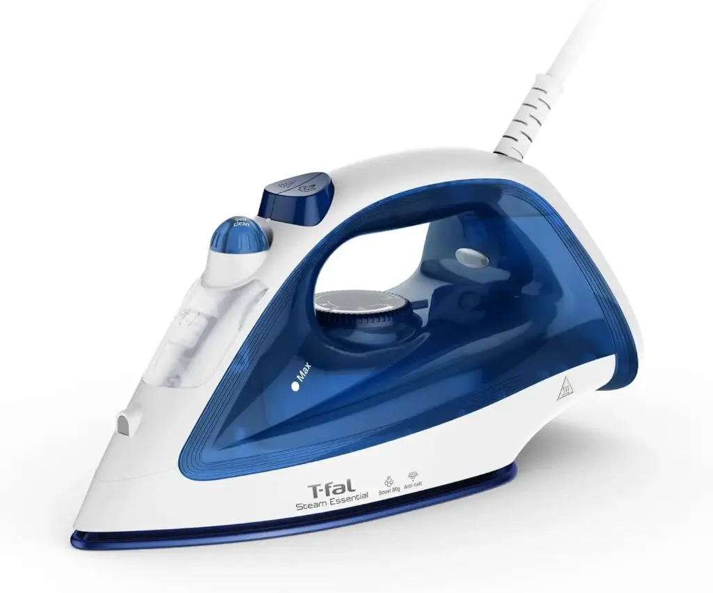 PLANCHA DE VAPOR T-FAL STEAM ESSENCIAL AZUL - FV1050X0