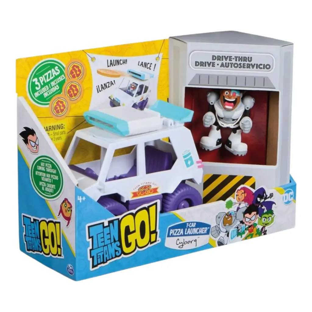 TEEN TITANS GO PIZZA VEHICULO - 6070404