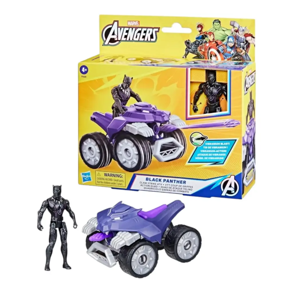 CUATRIMOTO BLACK PANTHER GARRA DE COMBATE - F9328