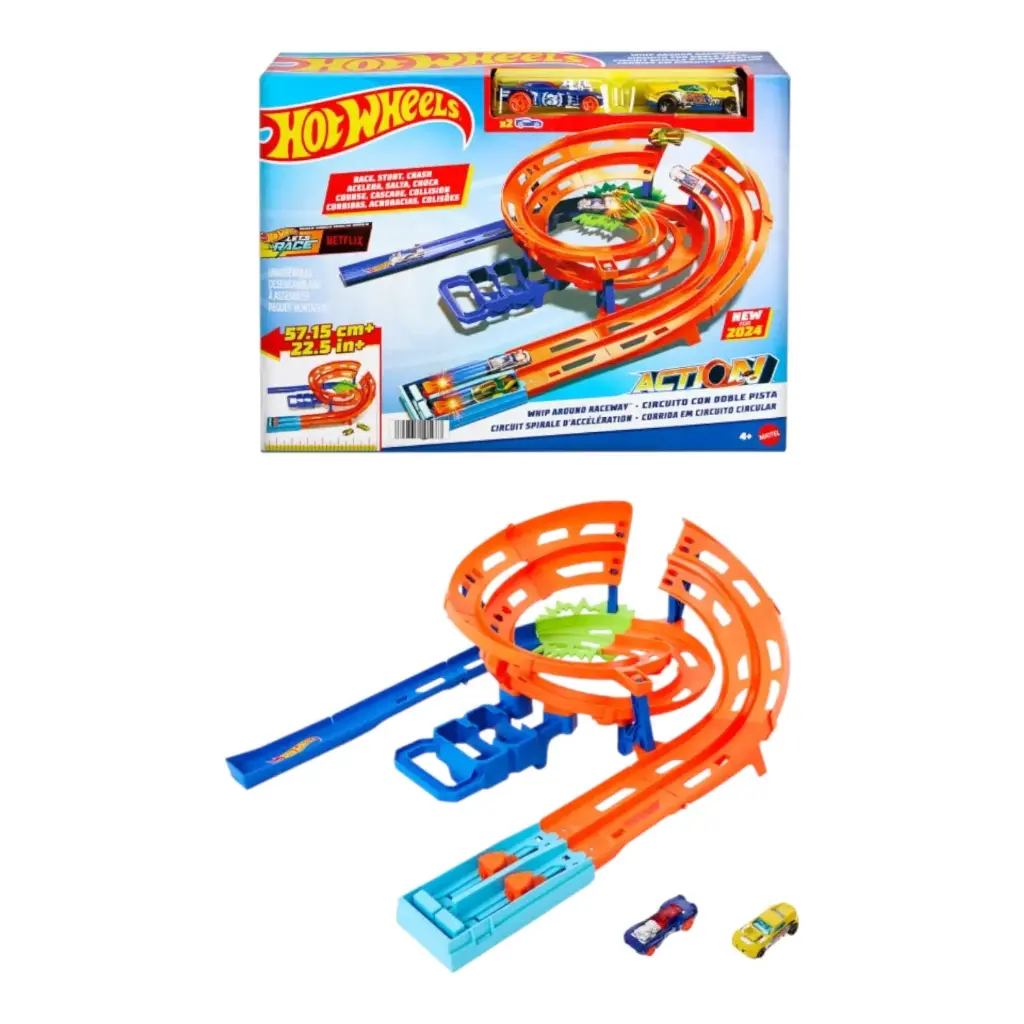 HOT WHEELS CIRCUITO DOBLE PISTA - HTK17