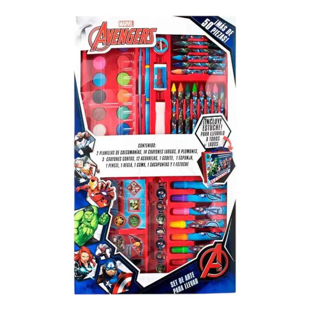 SET DE ARTE PARA LLEVAR AVENGERS - 96877
