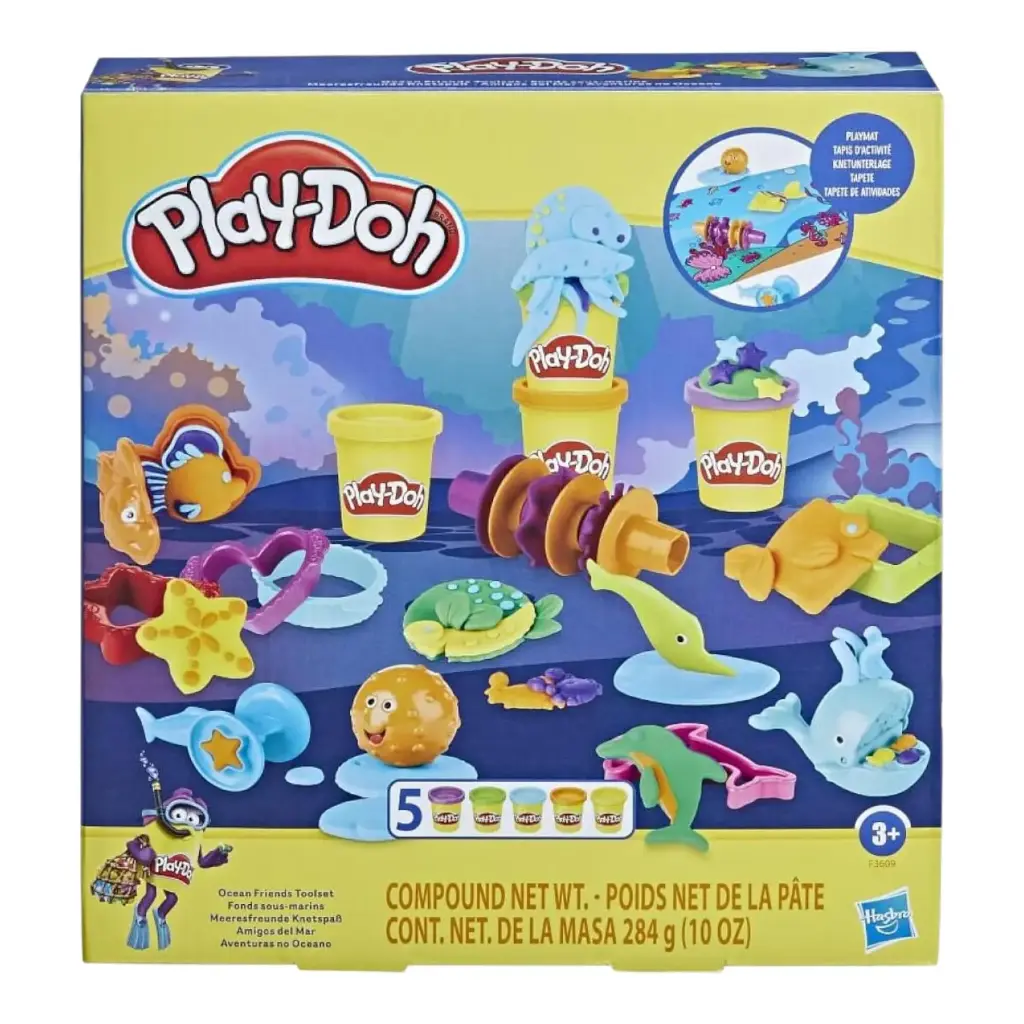 PLAY DOH AVENTURAS EN EL OCEANO - F3609