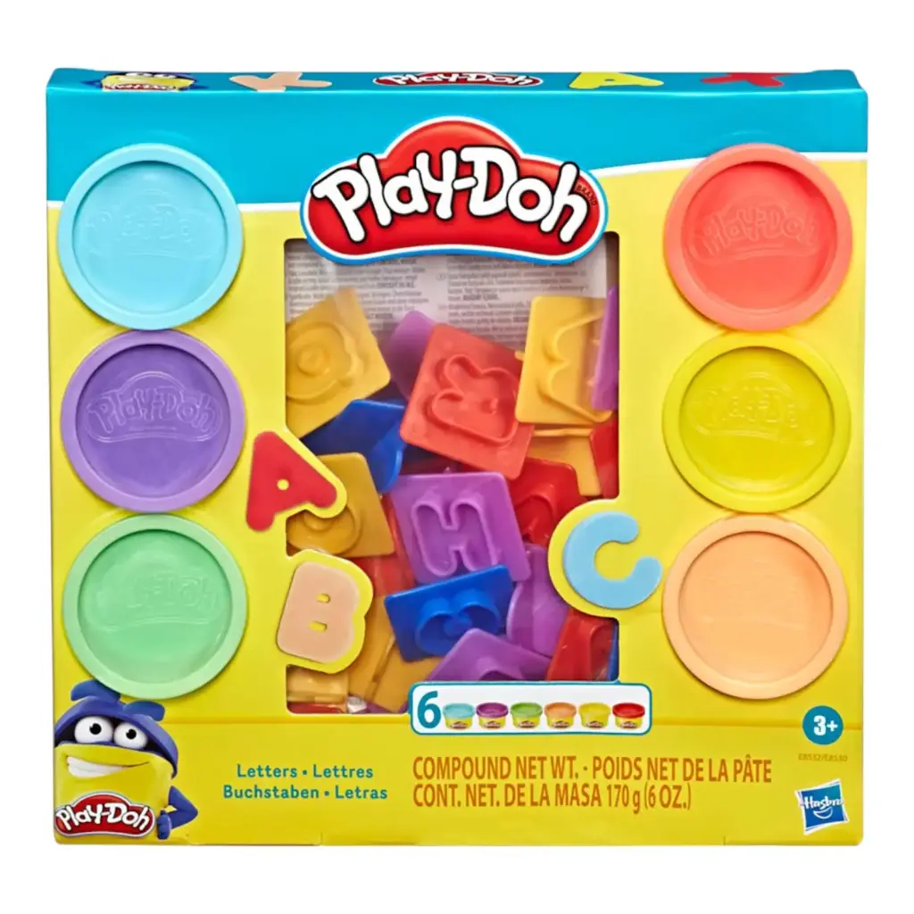 [065118] PLAY DOH CORTADORES LETRAS - E8532