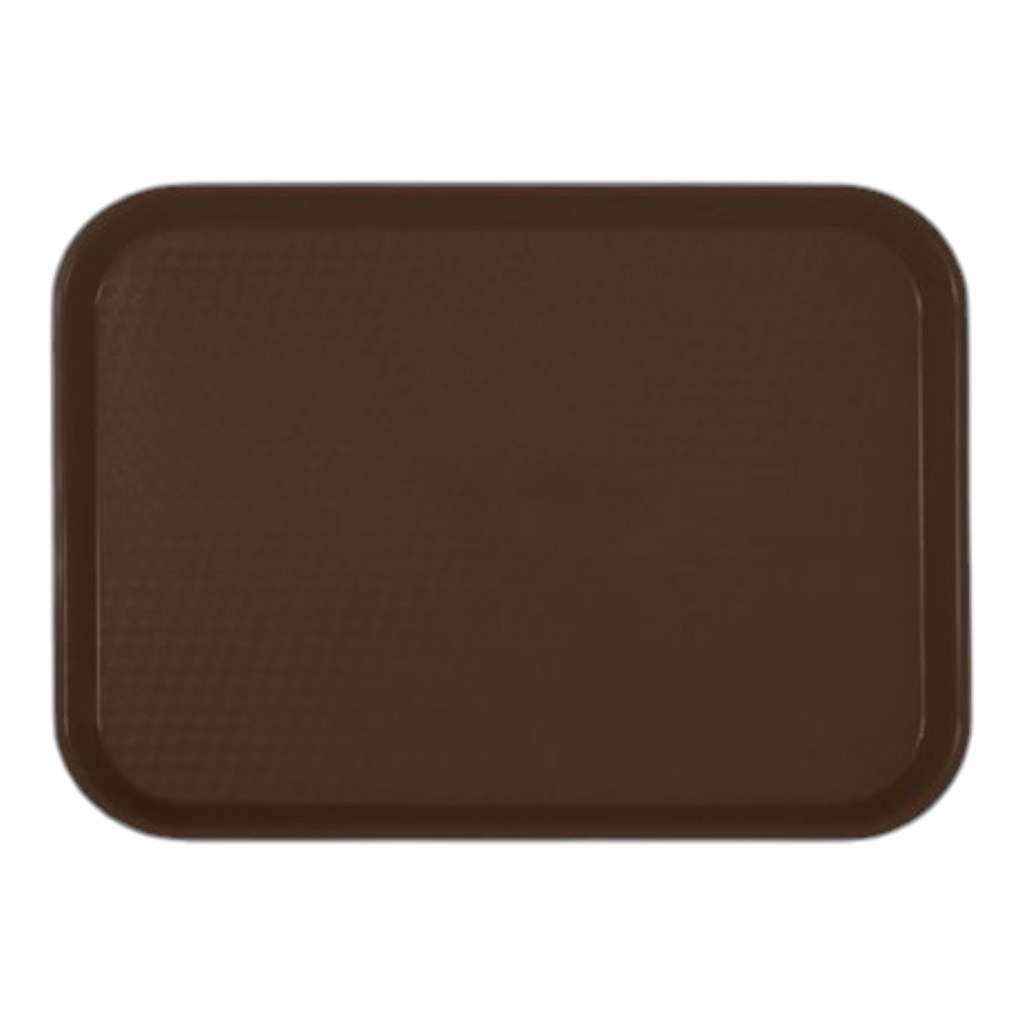 CHAROLA RECTANGULAR PARA CAFETERIA PP NARANJA 35.5cm x 45cm - DS122NA