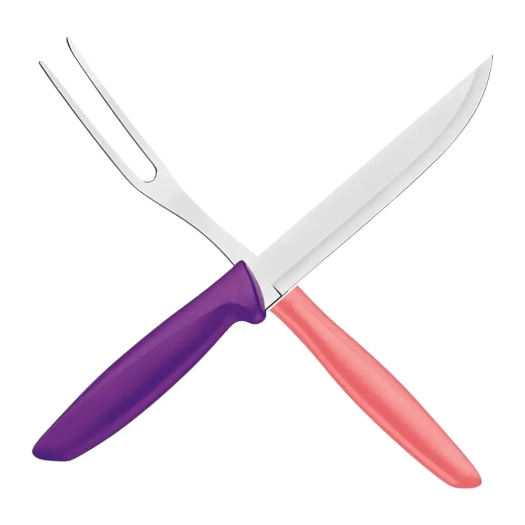 JUEGO PARRILLERO CON 1 CUCHILLO 30 cm Y 1 TRINCHE 24 cm - 050-033-002