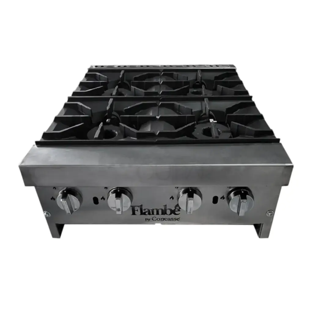 [065323] PARRILLA FLAMBE DE A.I. DE 4 QUEMADORES 24" / 36,000 BTU - EESF4X24