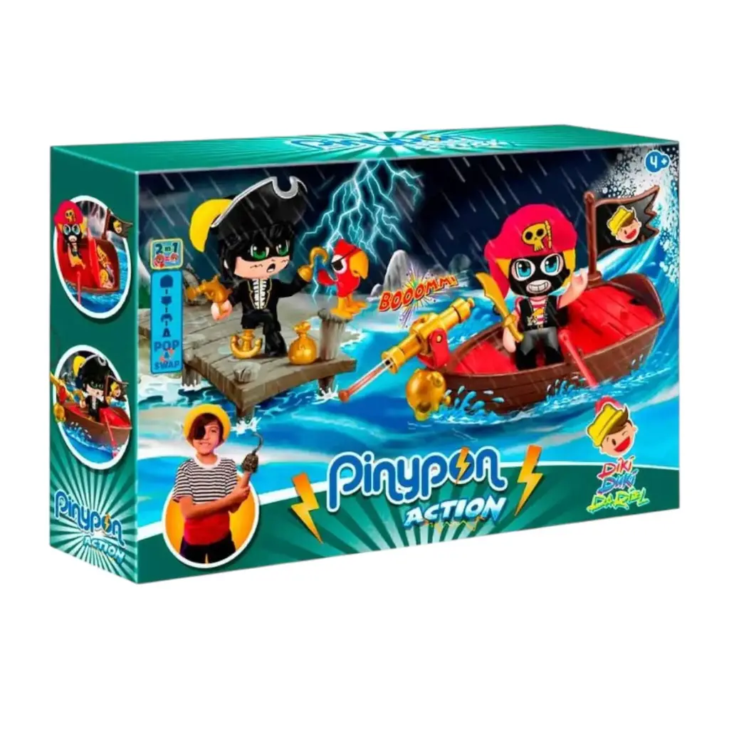 [066098] PINY PON ACTION PIRATA BOTE - PNC49000