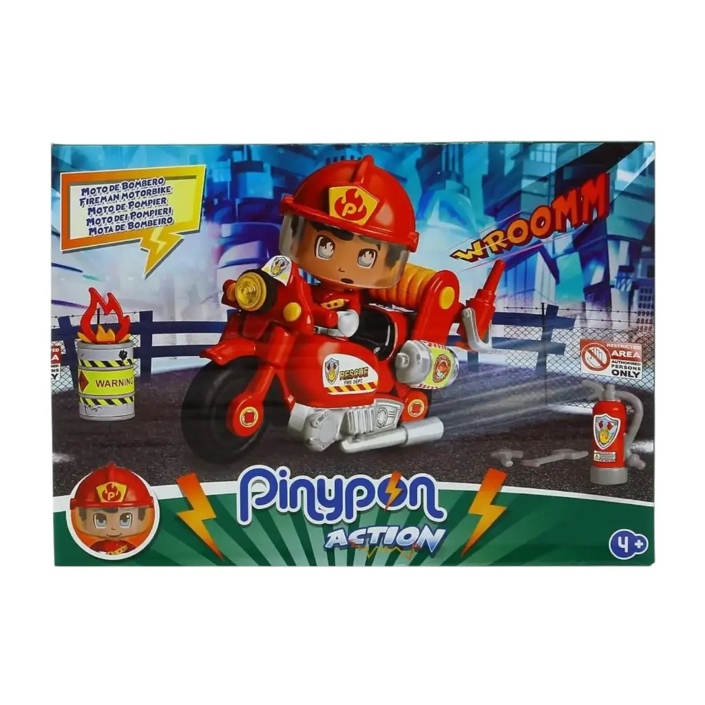 [066132] PINY PON ACTION MOTO BOMBERO - 7014783